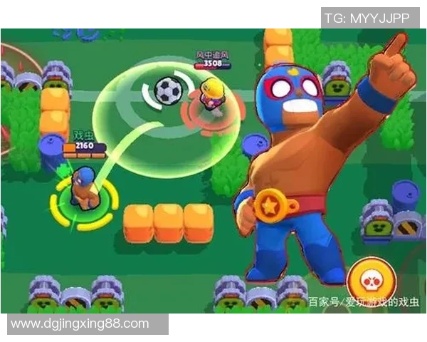 足球明星挑战荒野乱斗展现超强游戏技巧与团队合作精神